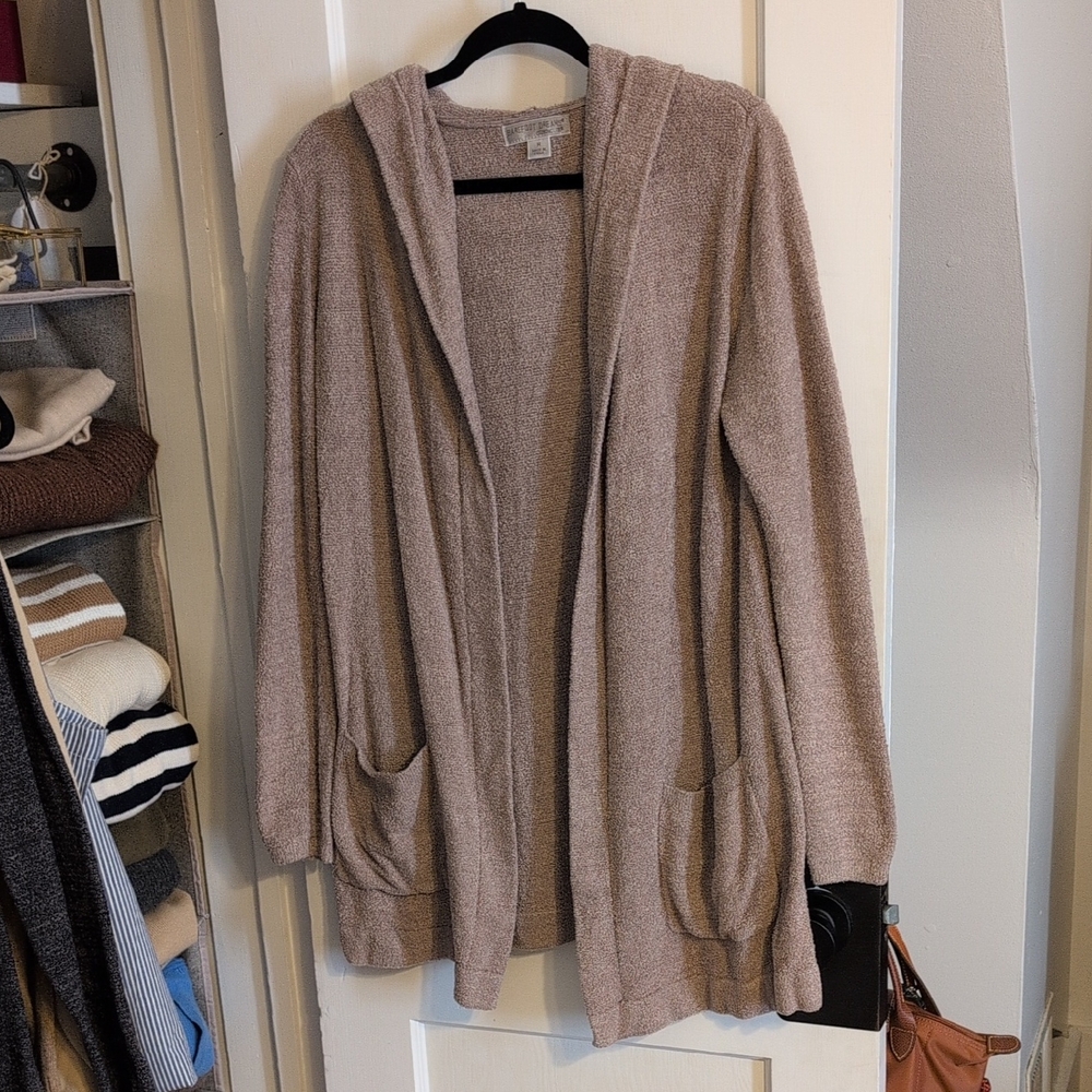 Barefoot Dreams Cozychic Lite Hooded Cardigan